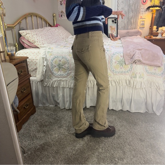 Y2K Aeropostale Women's Tan Pants - Picture 2 of 12